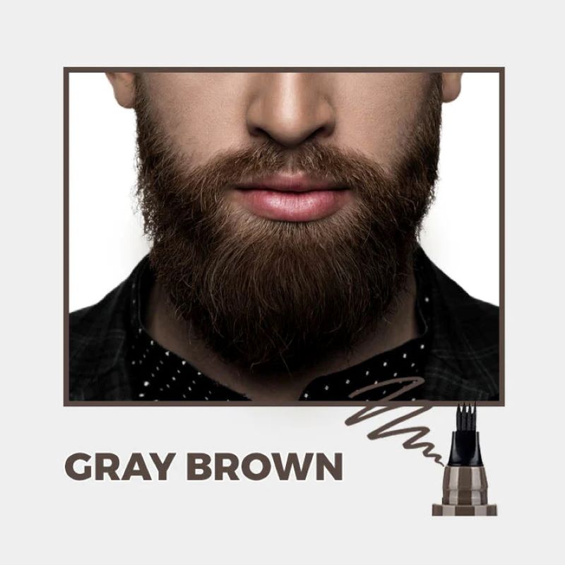 Ultra-fine four-head long-lasting waterproof microblading natural eyebrow pencil