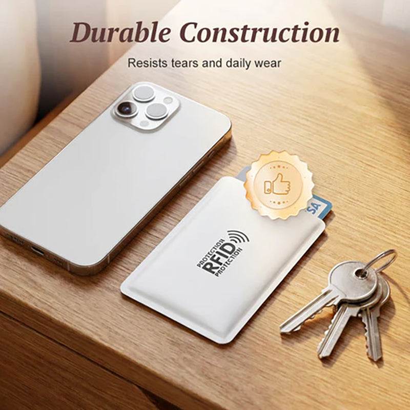 RFID-blocking credit card holder