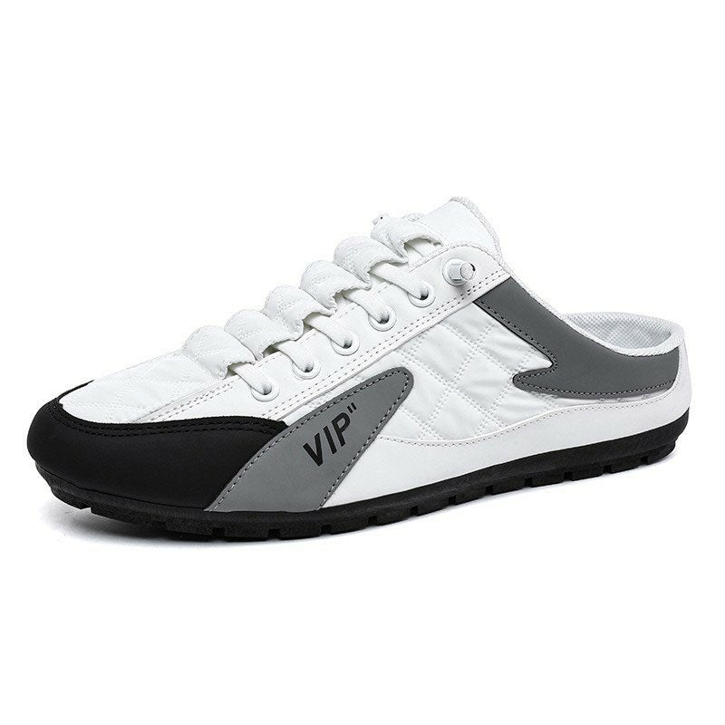 Men's open instep sneakers
