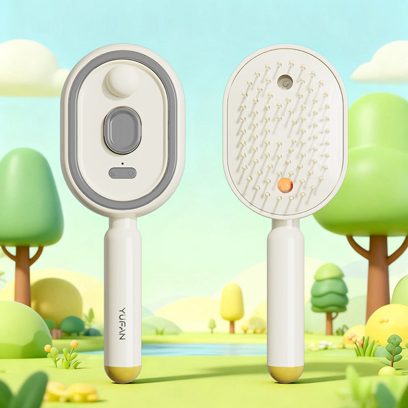 5-in-1 Air-Cushion Essential Oil Spray Massage Comb