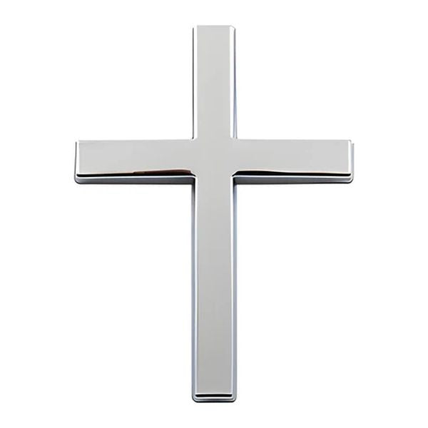 ✝️ 3D Cross Metal Jesus Christ Cross Badge Sticker✨Car Anti-Scratch Sticker