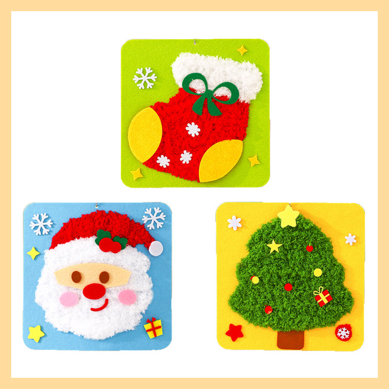 Christmas DIY Embroidery Doll Set