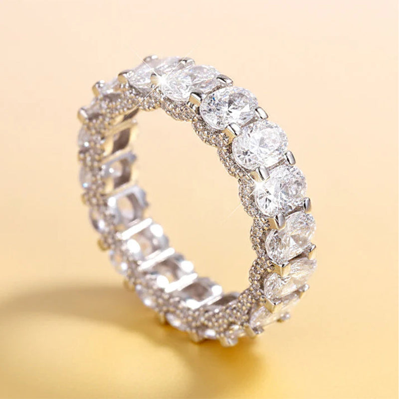 Sparkling Zircon Ring