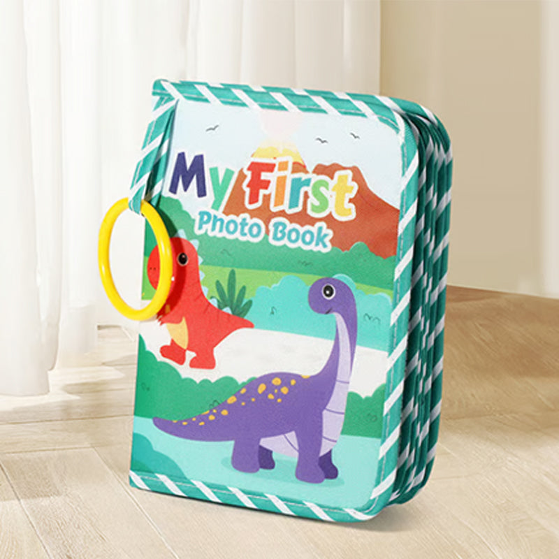 Fabric baby photo album