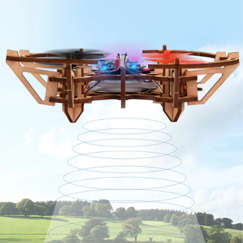 DIY Wooden Drone Assembly Kit