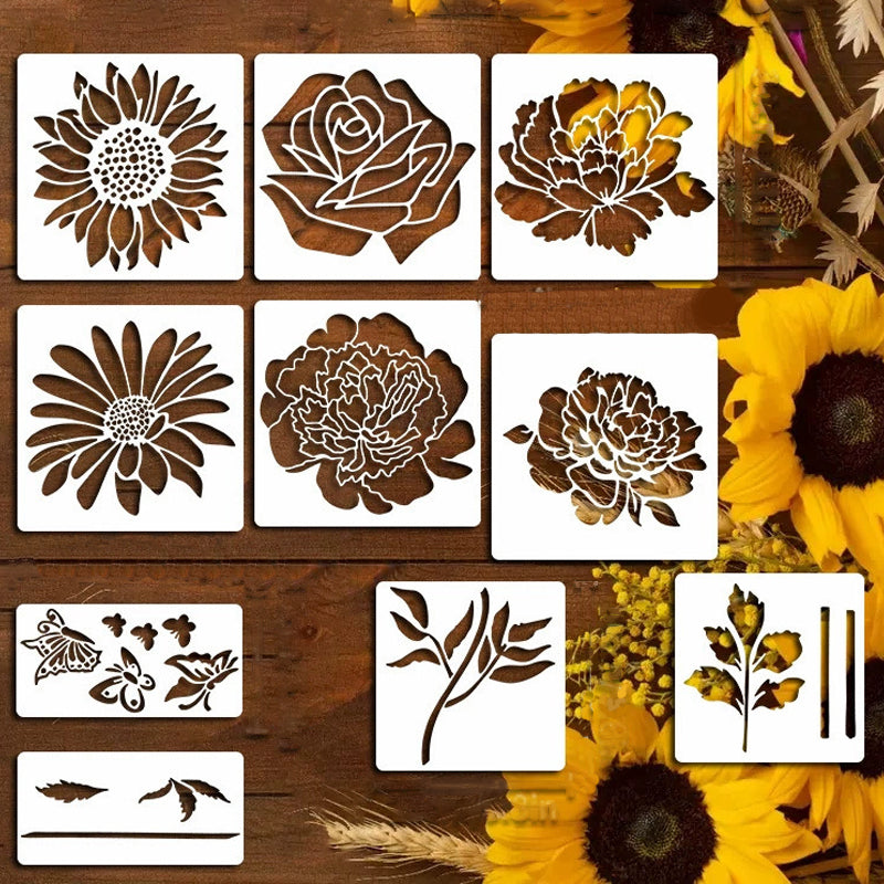 💐Garden Fence Large Flower Template🌻DIY Decoration