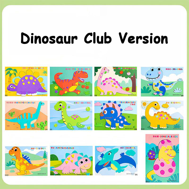 Children's DIY 3D EVA Sticker Toys