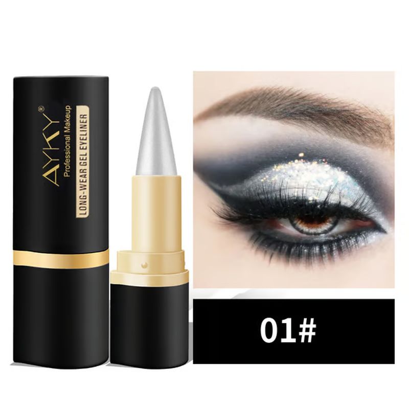 Waterproof single-end eyeliner