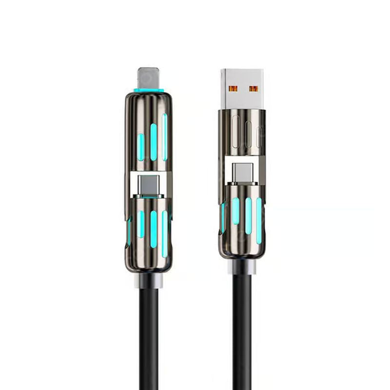 š„4 in 1 USB Charging Cable MAX 240W Fast Chargingš„