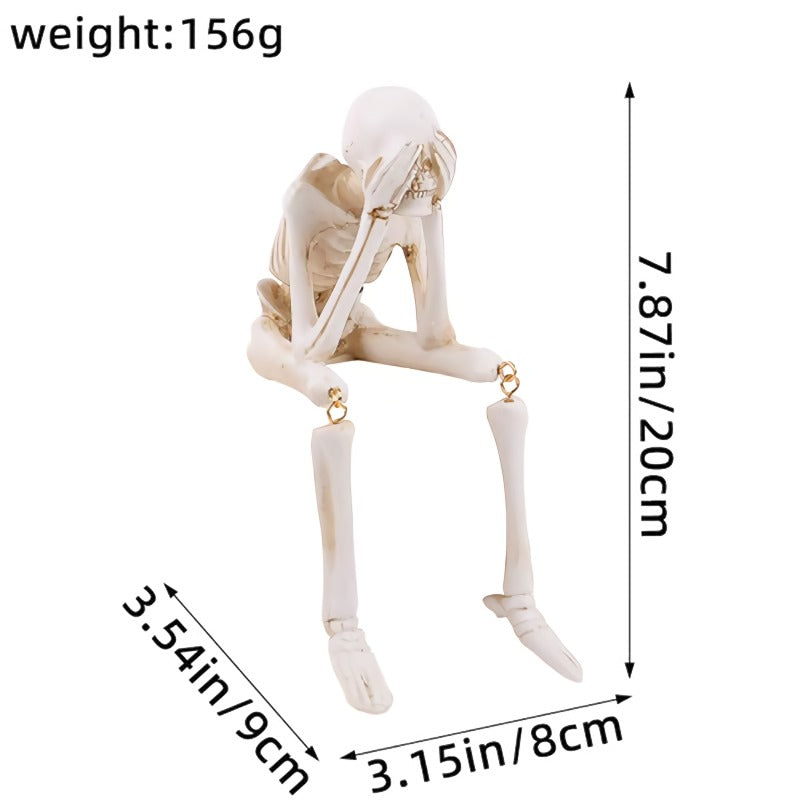 🔥Evil Halloween Skull Ornaments