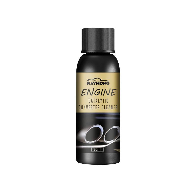 Engine catalytic converter cleaner