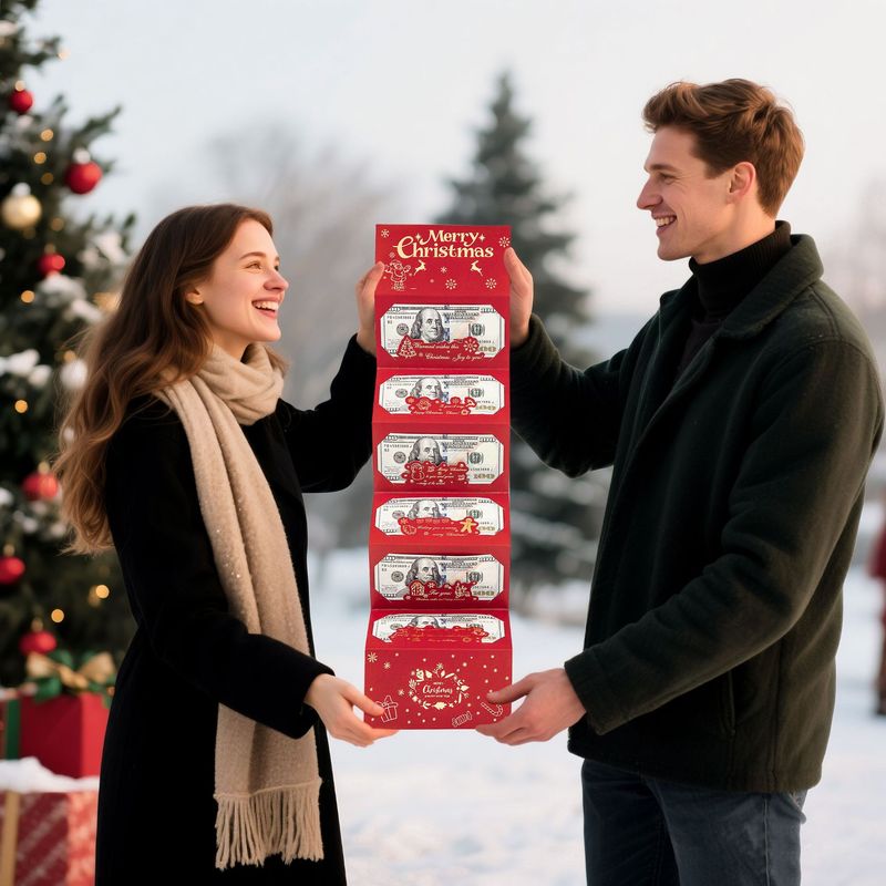 Folding red envelope