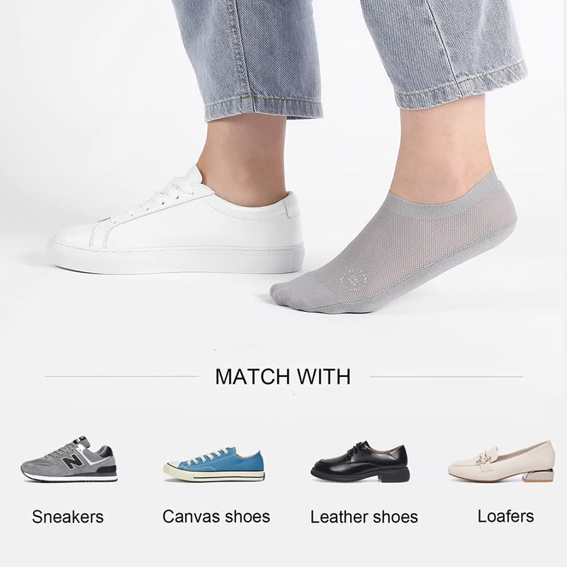 š„Ultra-thin lining non-slip invisible socks