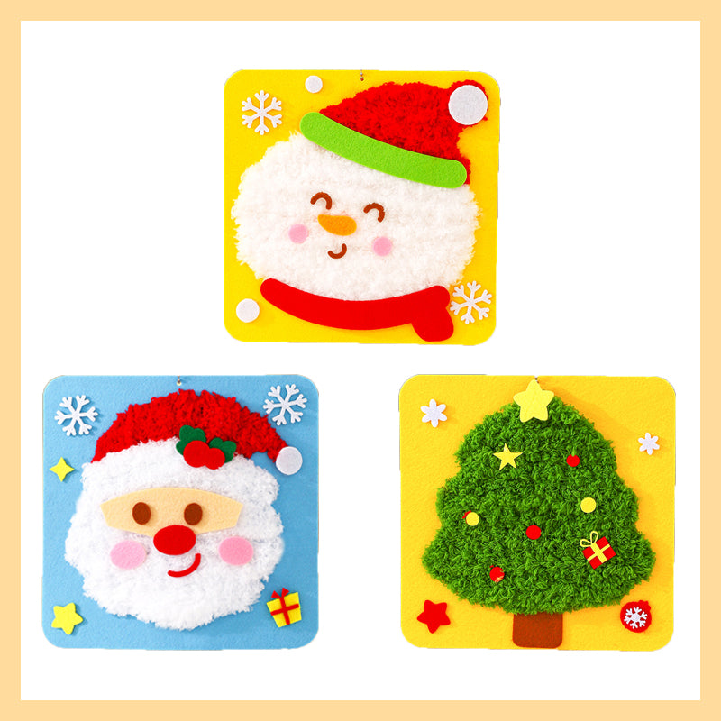 Christmas DIY Embroidery Doll Set