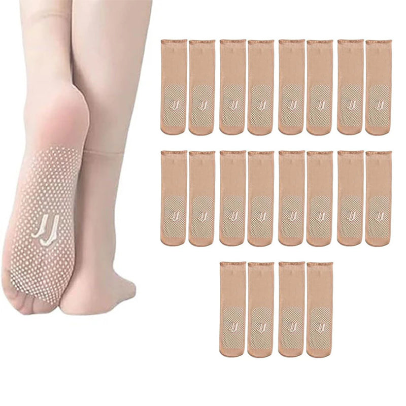 Ultra-thin non-slip ankle socks – breathable and elegant for everyday wear