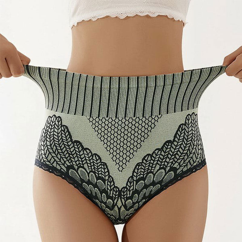 COTTON HIGH WAIST UNDERWEAR FOR WOMEN