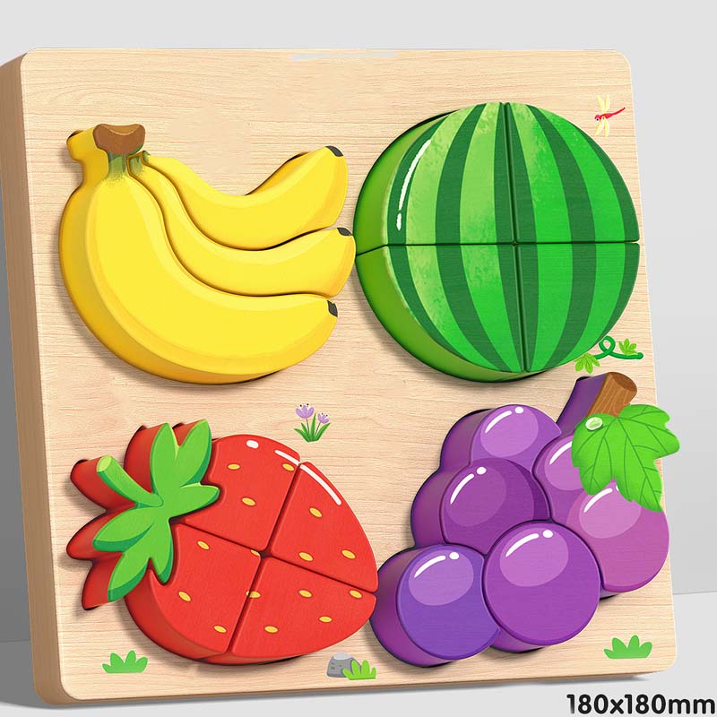 Educational 3D Wooden Puzzle