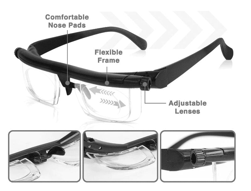 VisionShift Adjustable Focus Glasses