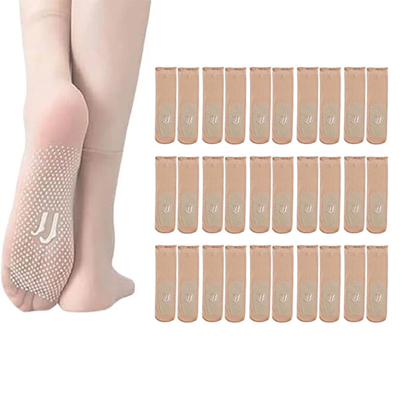 Ultra-thin non-slip ankle socks – breathable and elegant for everyday wear