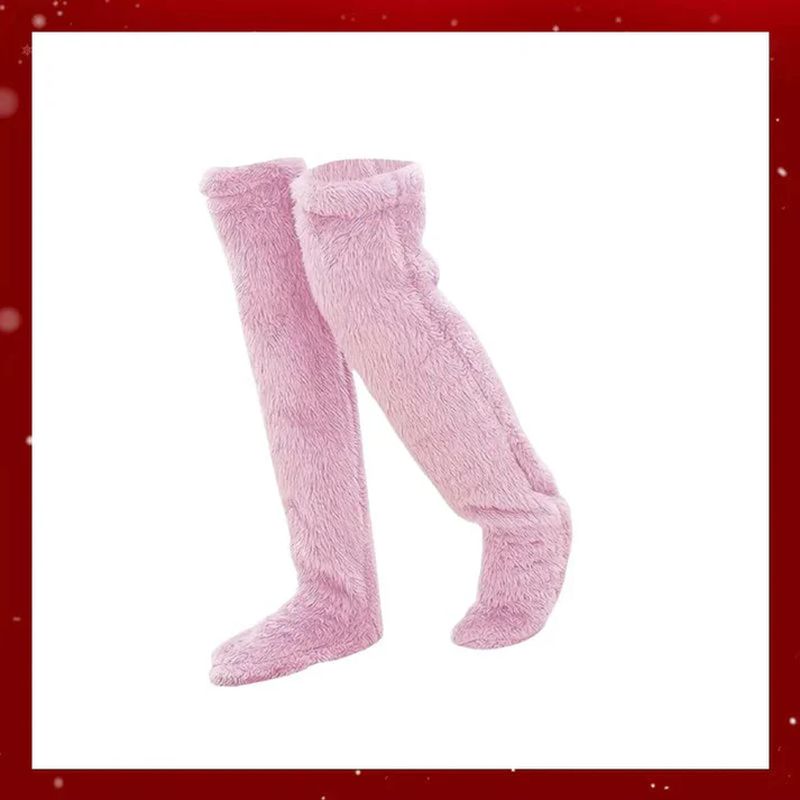 💕Velvety Fleece Knee Socks For Christmas❄️🎅