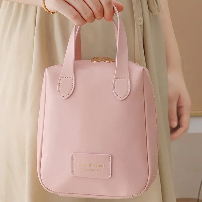 Large capacity waterproof cosmetic bag