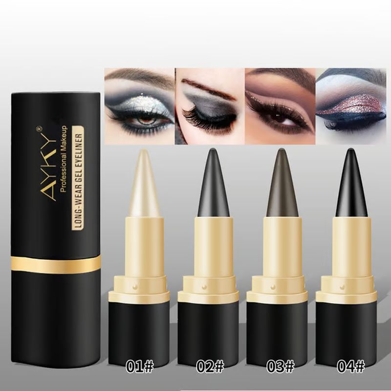 Waterproof single-end eyeliner