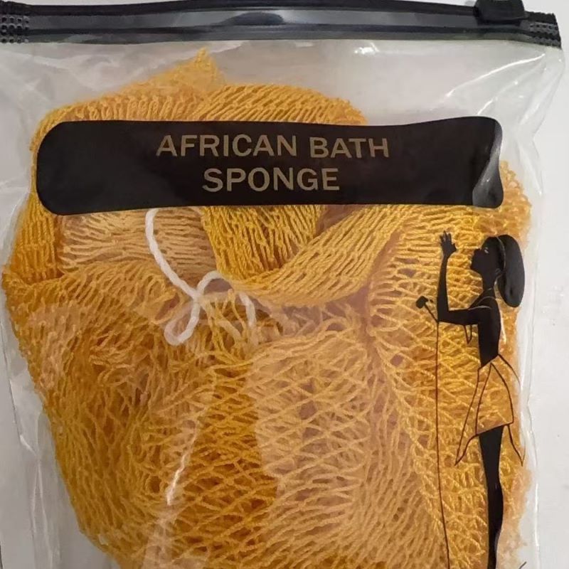 African high elastic exfoliating mesh bath towel