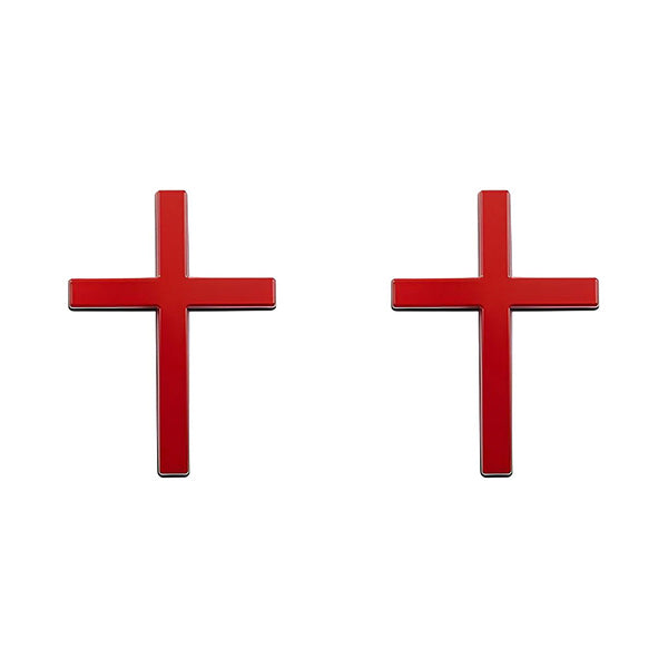 ✝️ 3D Cross Metal Jesus Christ Cross Badge Sticker✨Car Anti-Scratch Sticker