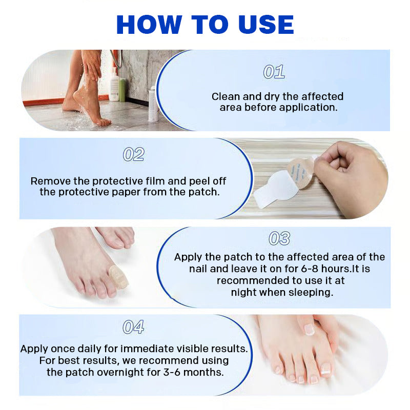 Onychomycosis stickers