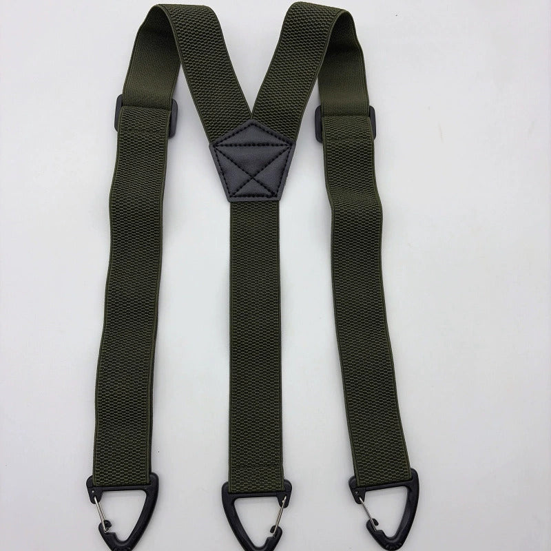 Men's X-back suspenders (with hook-style clips)