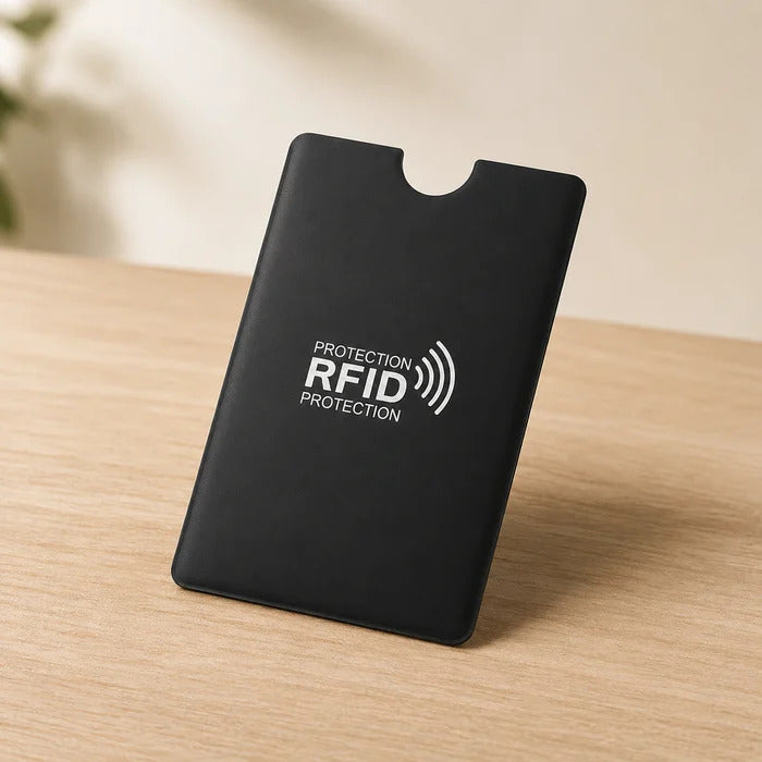 RFID-blocking credit card holder
