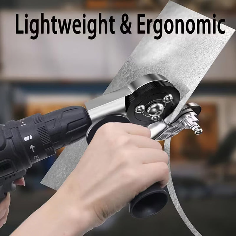 Sheet metal cutting accessories for drill bits