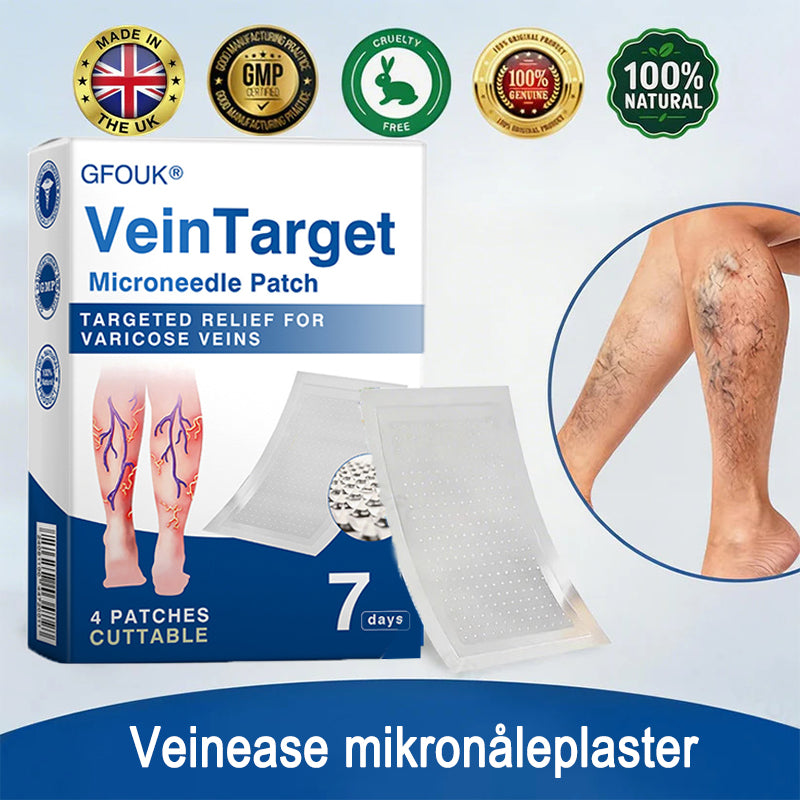 VeinEase mikronålebehandlingsplaster