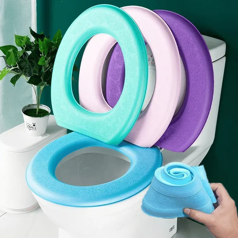 Waterproof toilet seat cushion