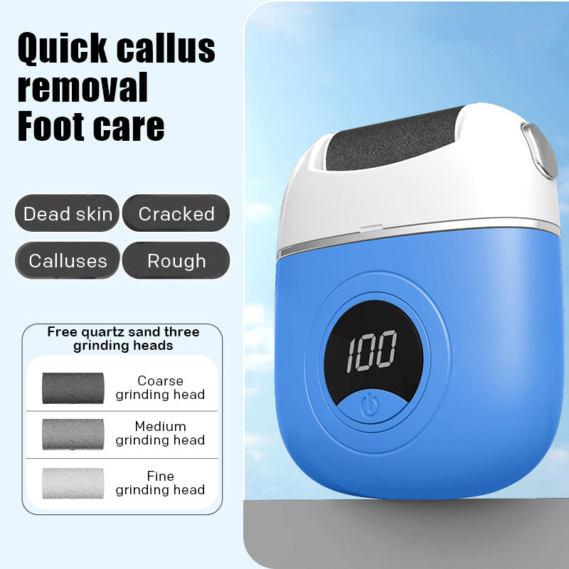 Electric digital foot grinder