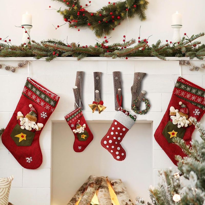 Real Wood Tree Branch Wall Hook