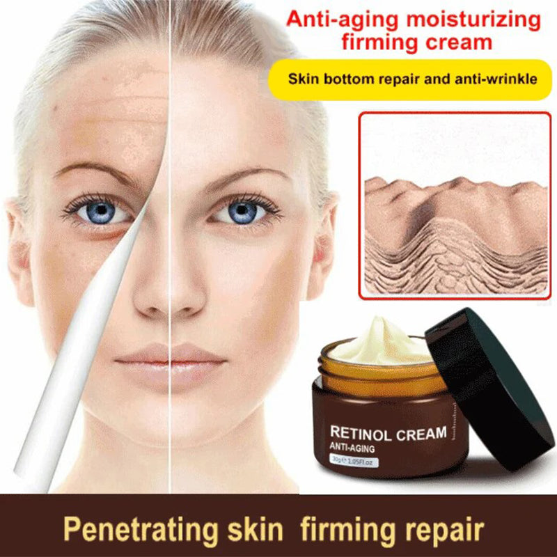 Retinol Anti-wrinkle cream that firms wrinkles