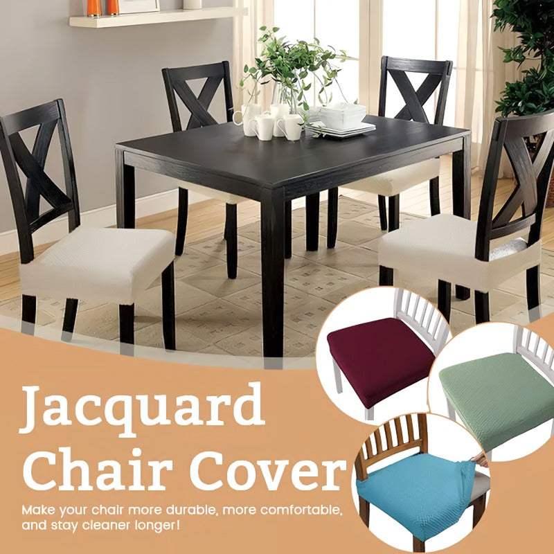 🔥 Waterproof jacquard chair cover! Durable, stylish, and easy to clean 🪑