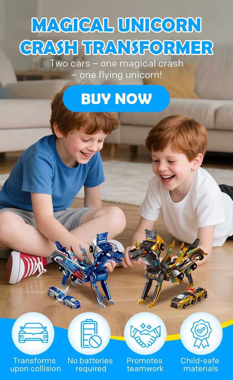 Collision deformation toy car