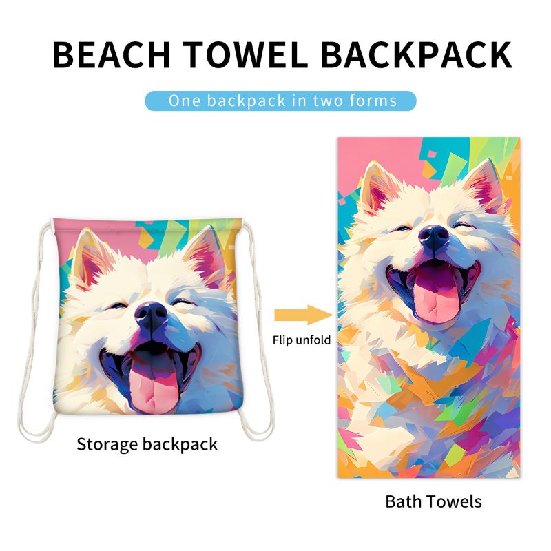 Foldable Beach Towel
