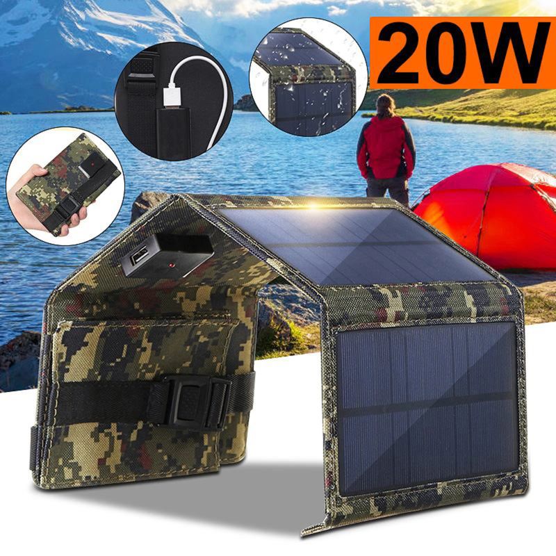 Solar Panel Portable Solar Charger💥
