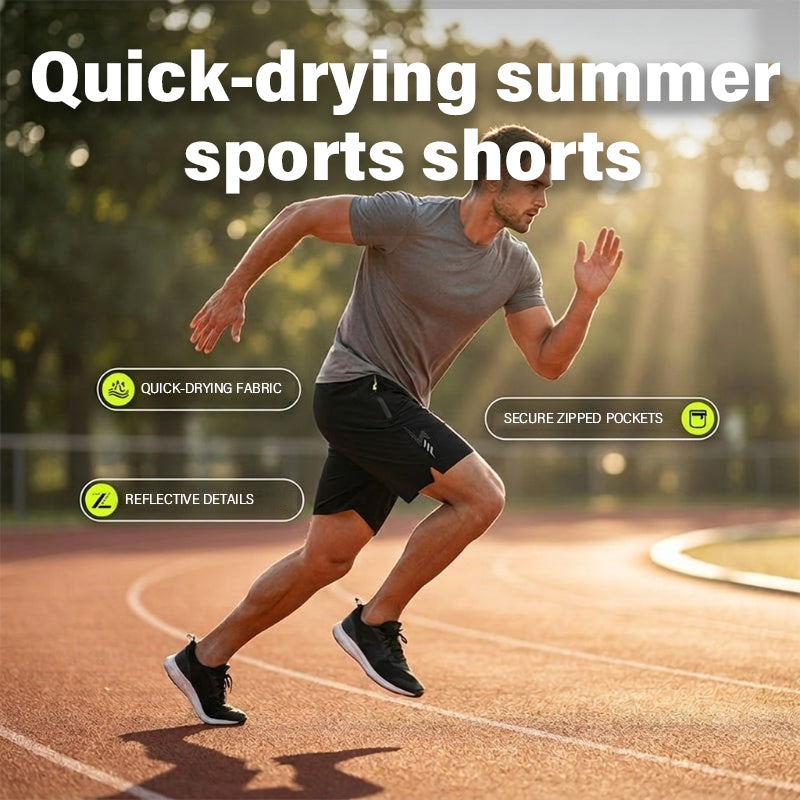 Men's Quick-Dry Sports Shorts