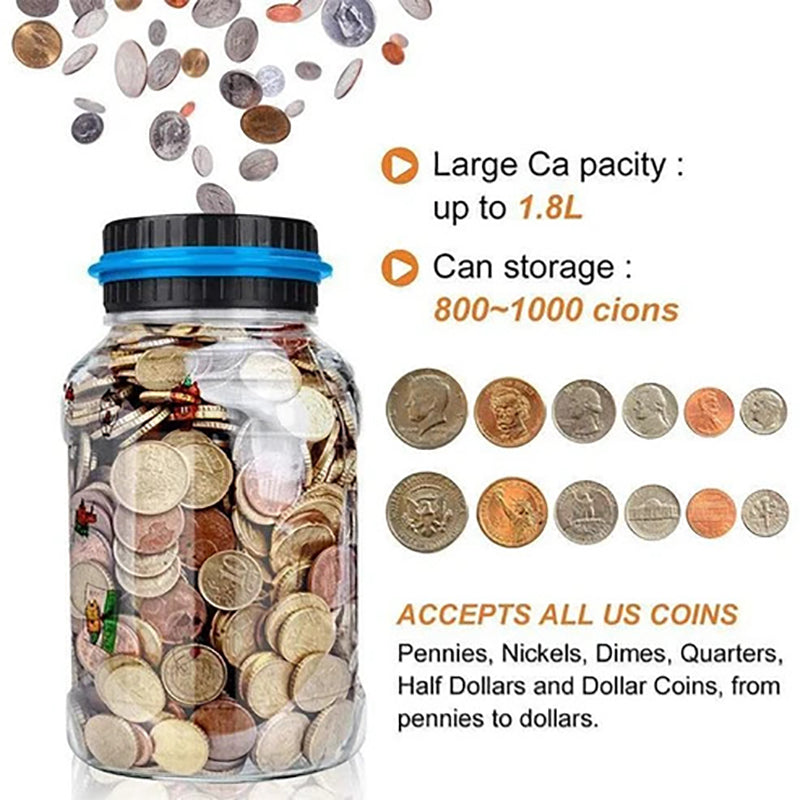 Counting Coin Piggy Bank
