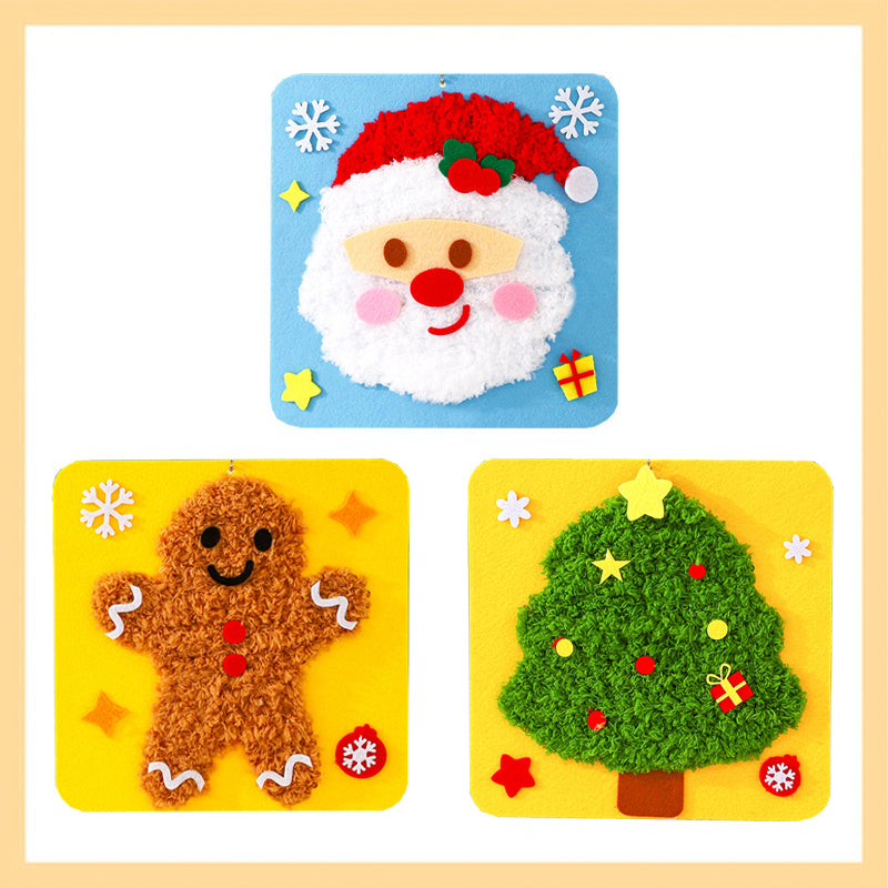 Christmas DIY Embroidery Doll Set