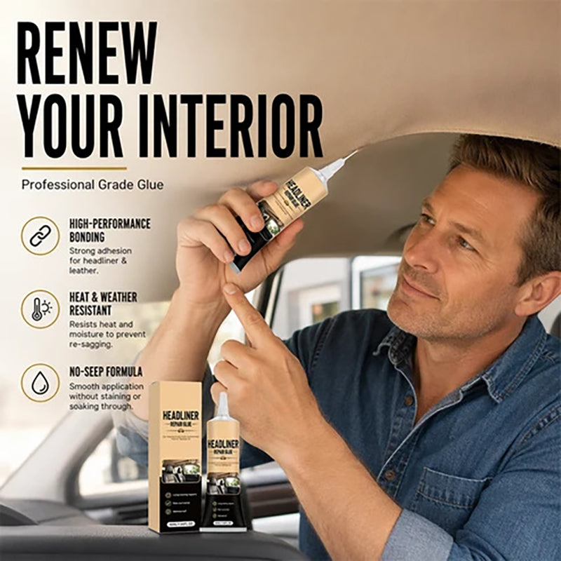 Car Headliner Repair Adhesive – Buy One, Get One Free (Pack of 2)