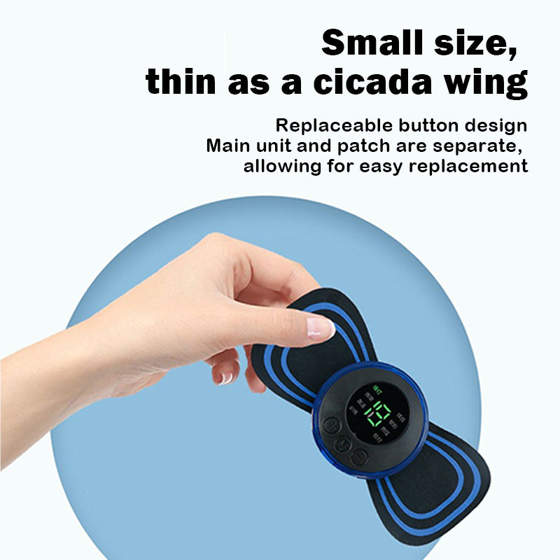 Mini portable shoulder, neck and waist massager