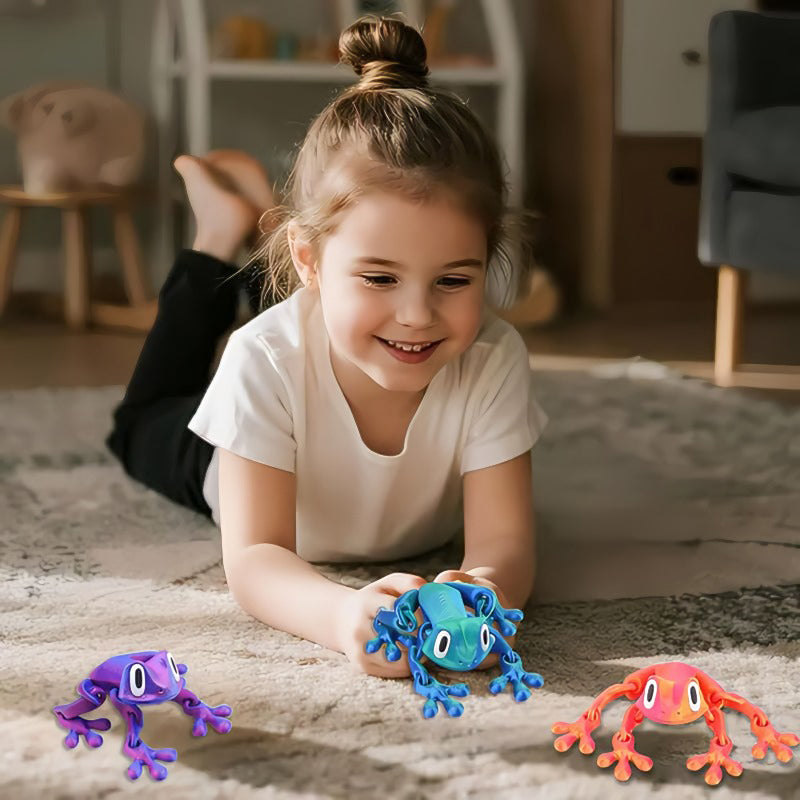 🔥3D printed magnetic frog toy