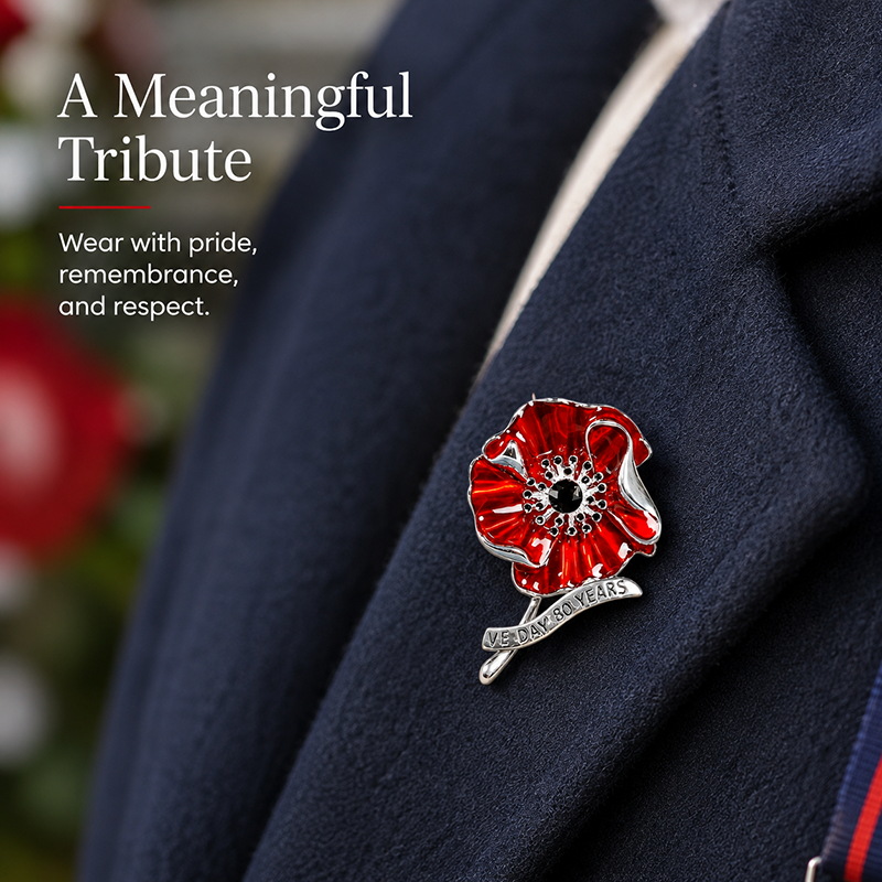 Red Poppy Brooch-BUY 1 GET 1 FREE (2 PCS)