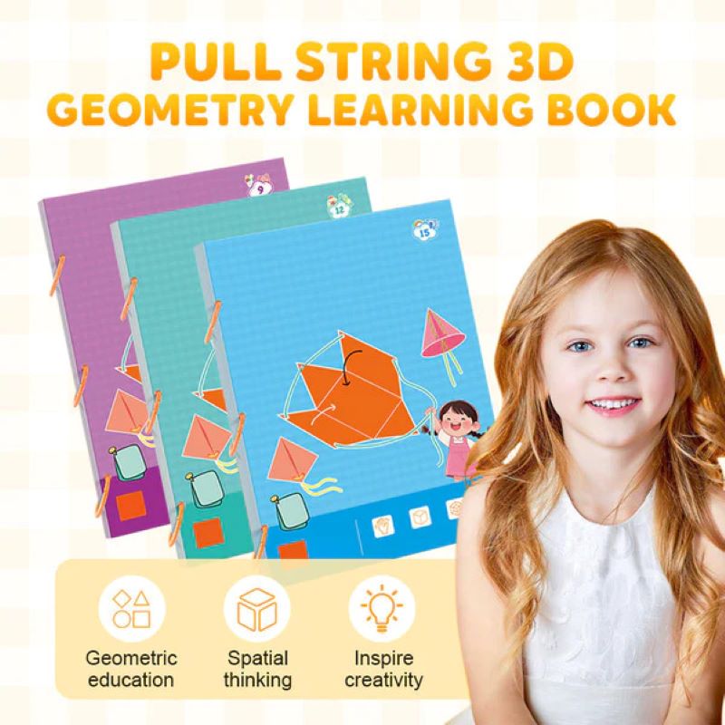 👶✨Pull Line 3D Geometry Learning Book