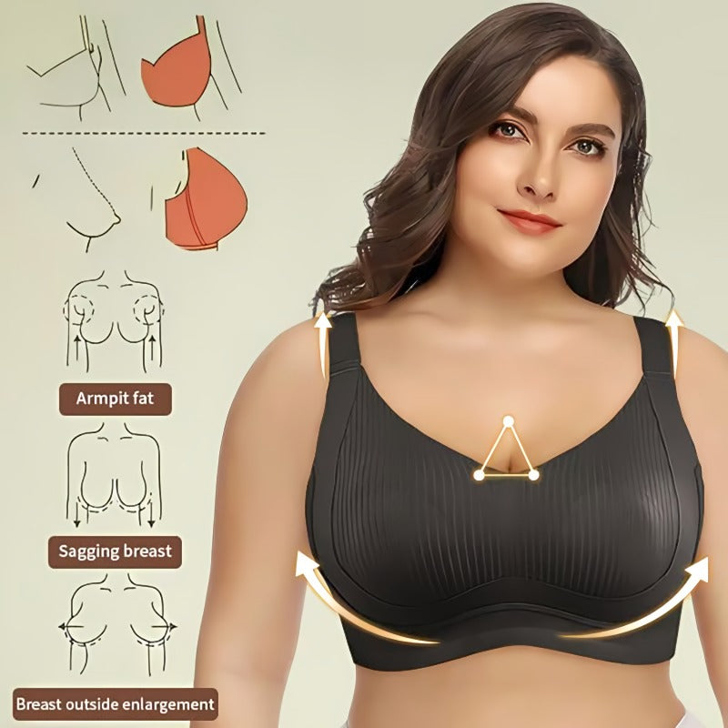 ✨🔥 Super Firming to Eliminate Sagging Breasts | Wire-Free Bra👍
